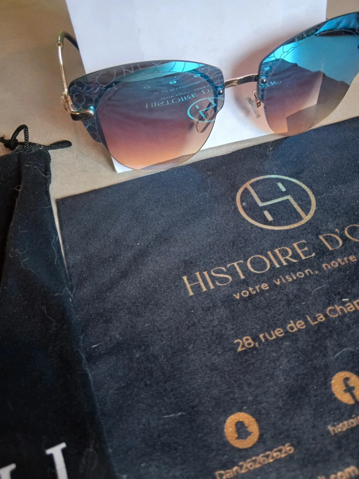 Gafas de Sol 'Histoire d'Optic' - Nuevas - Lentes de espejo – photo 6